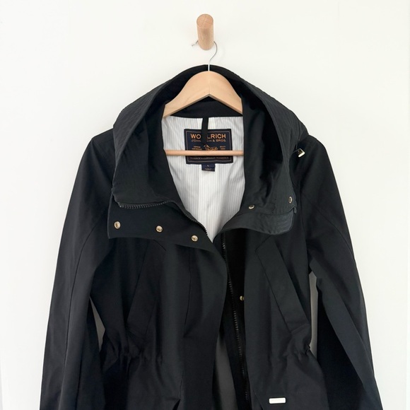 Woolrich black Galena 3-in-1 Parka down waterproof coat with puffer vest - Large - Picture 11 of 16